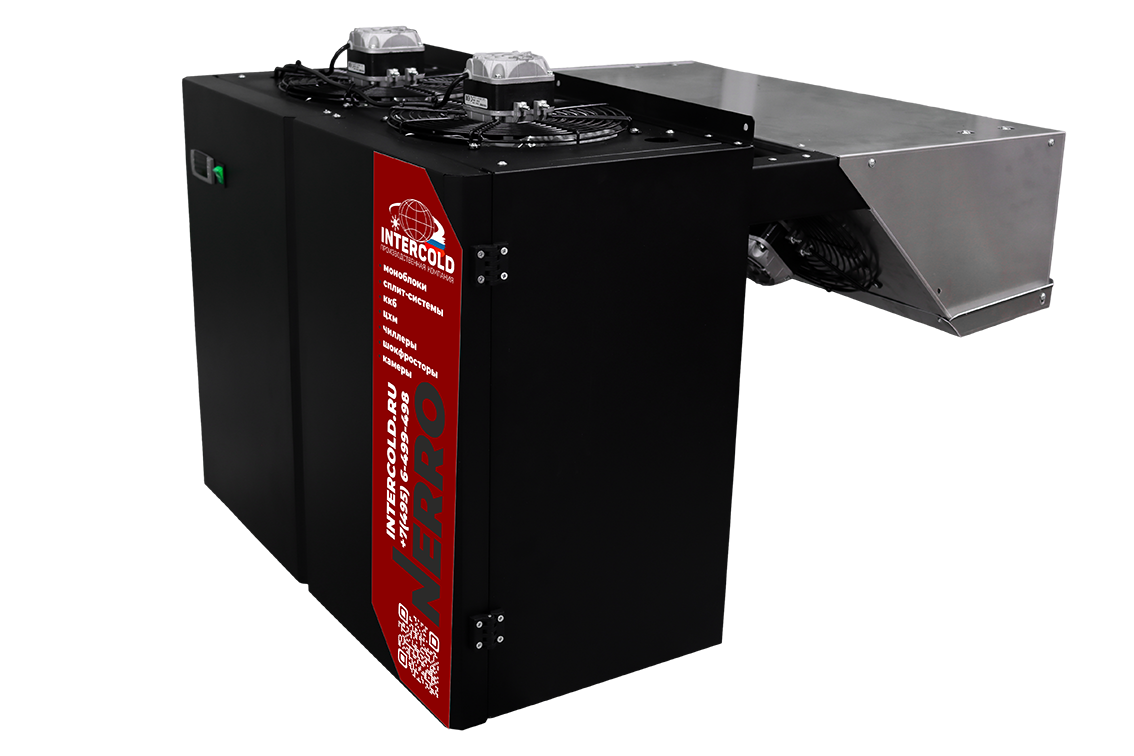 Моноблок среднетемпературный Intercold ММСМ-231 380 FT NERRO (опция -10° С)